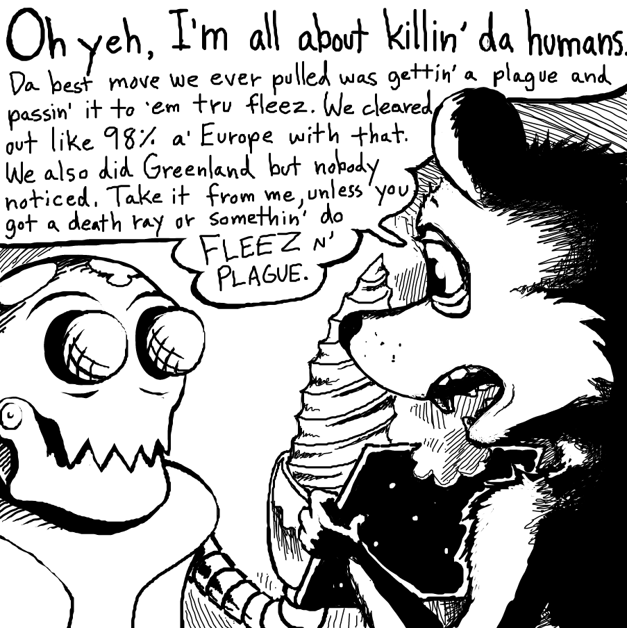 You work with what you got. - Online Drawing Game Comic Strip Panel by TFD