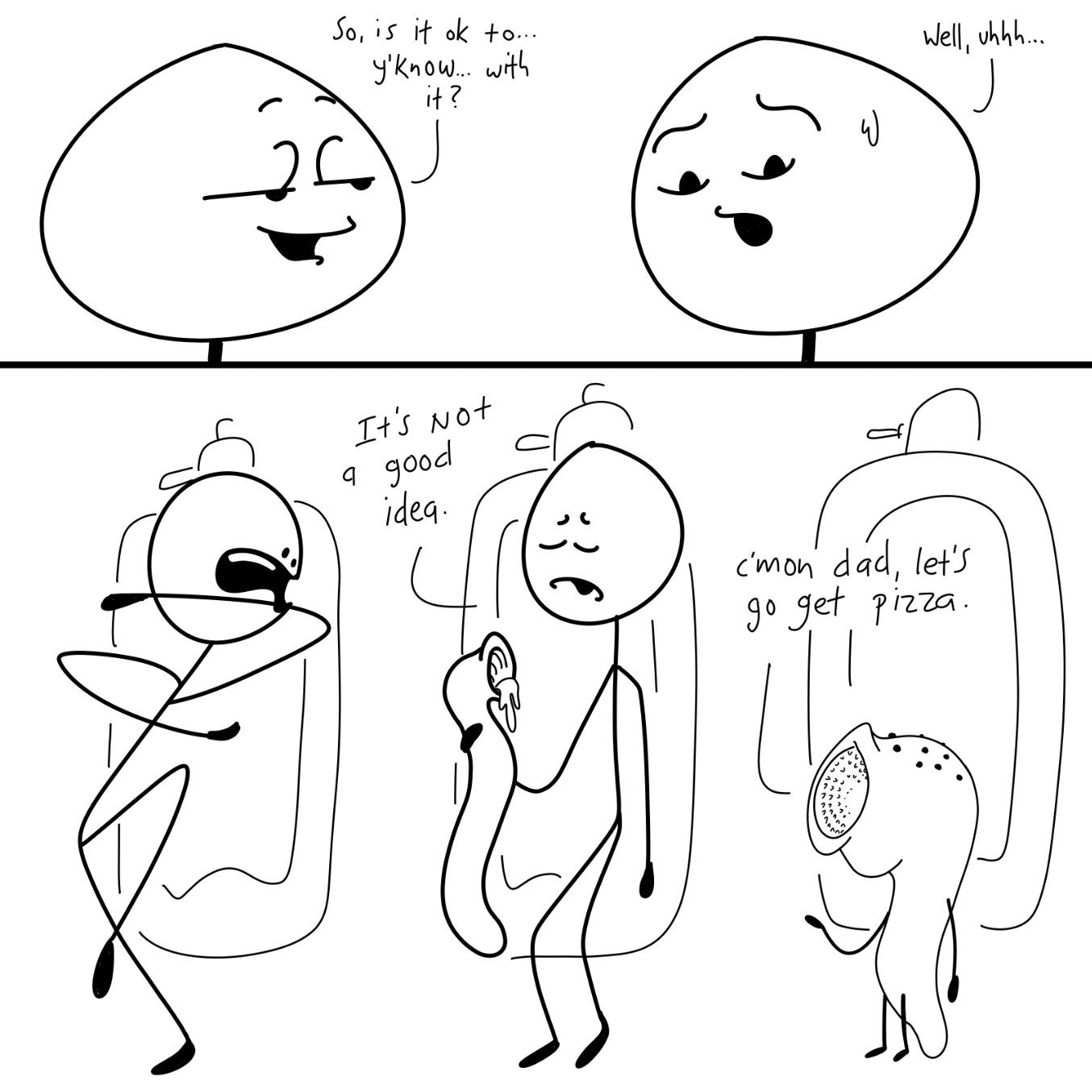  - Online Drawing Game Comic Strip Panel by Wizard Croissant