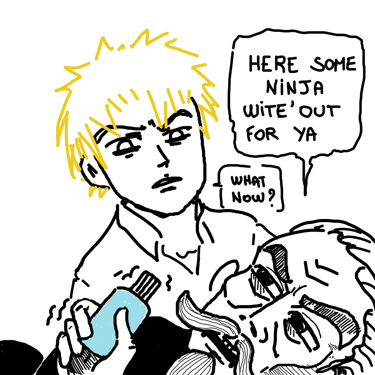 Drawing in NINJA WAY by Hibou