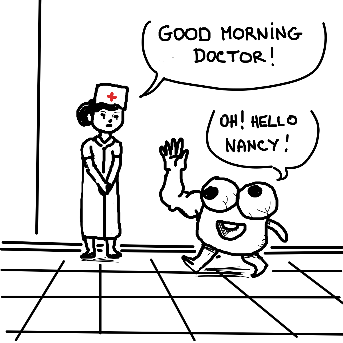 Drawing in helo thah by Hibou