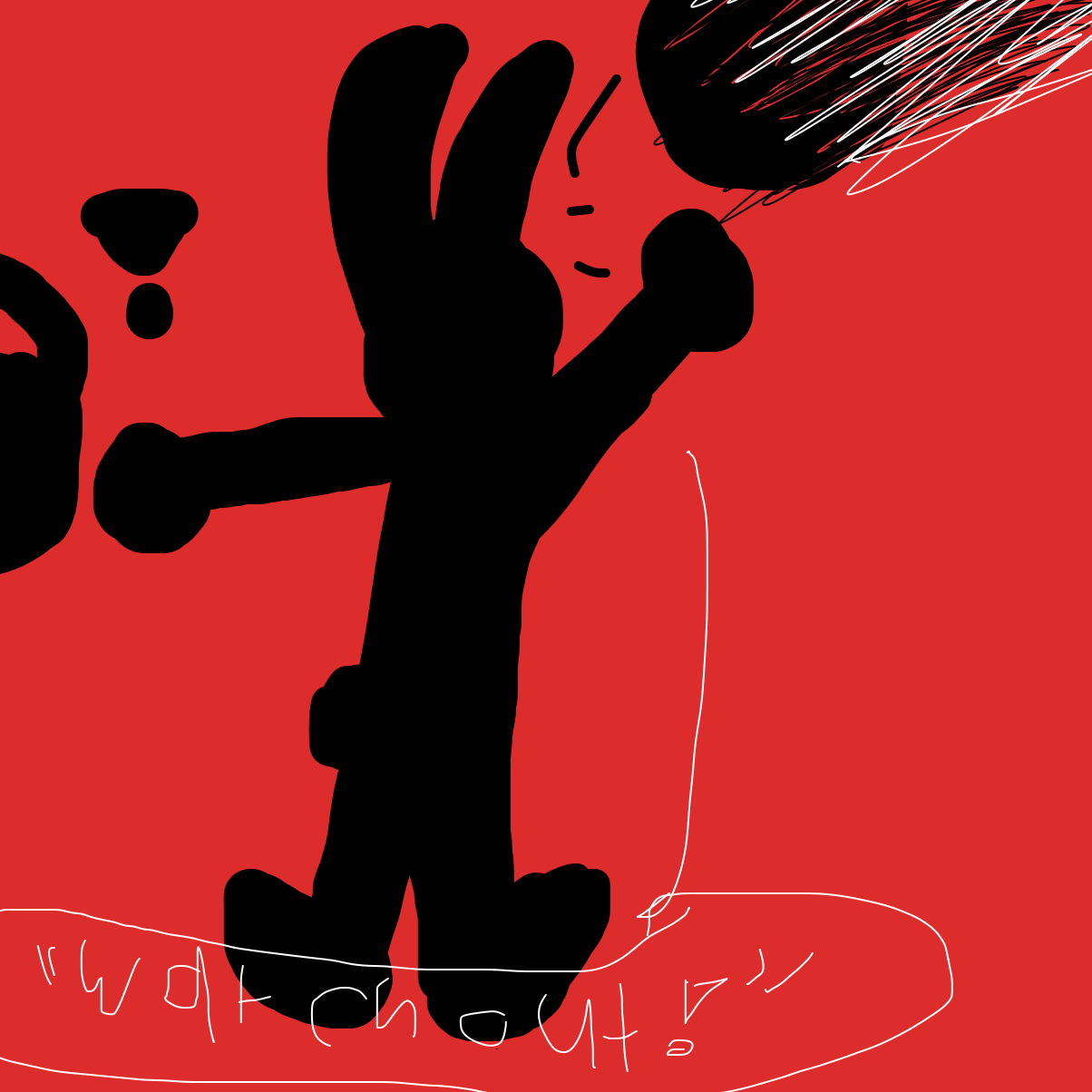 “Watch out!” Bugs Bunny’s last words - Online Drawing Game Comic Strip Panel by EmoWeeb_the_Simp