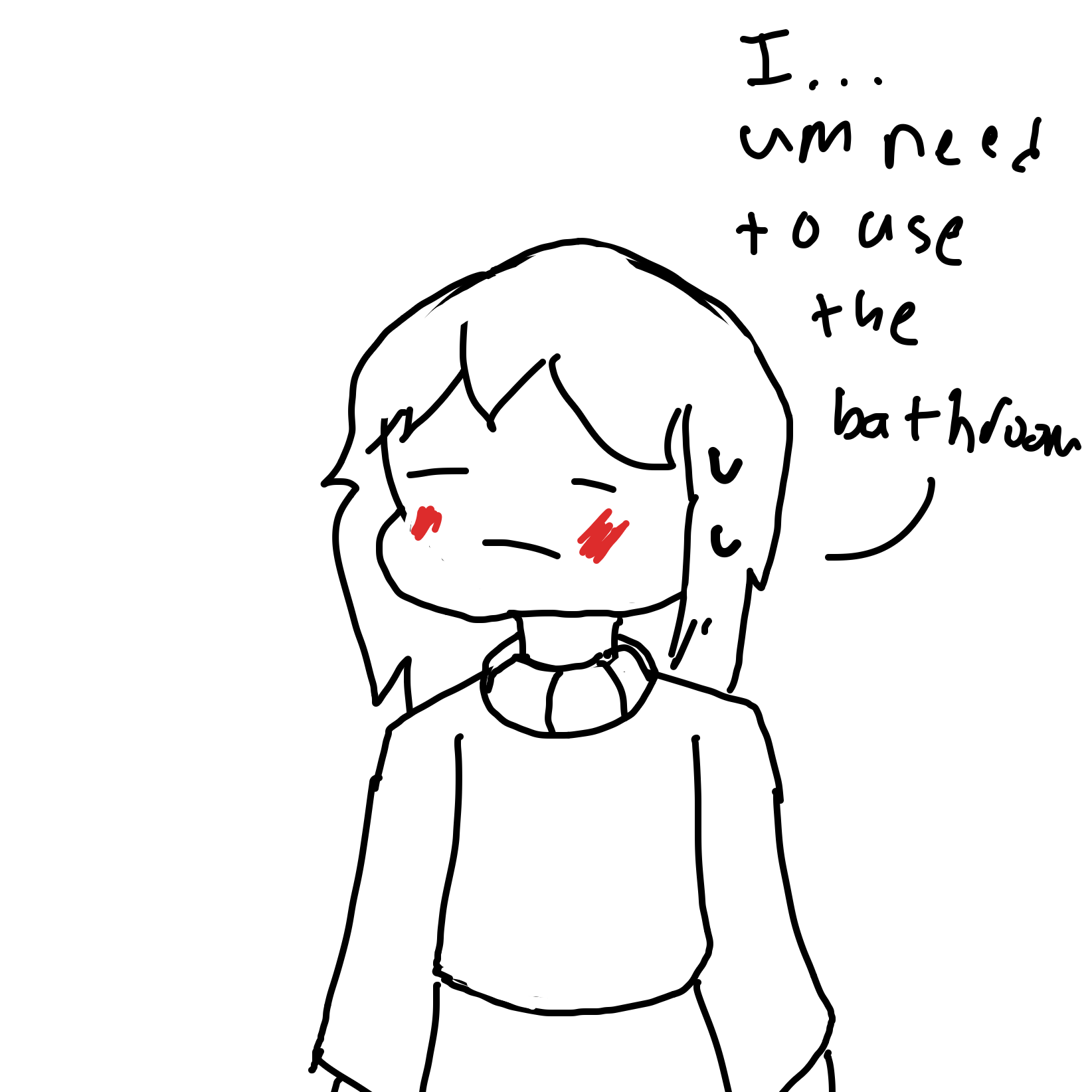 Drawing in Aaron by Missus Abaddon 