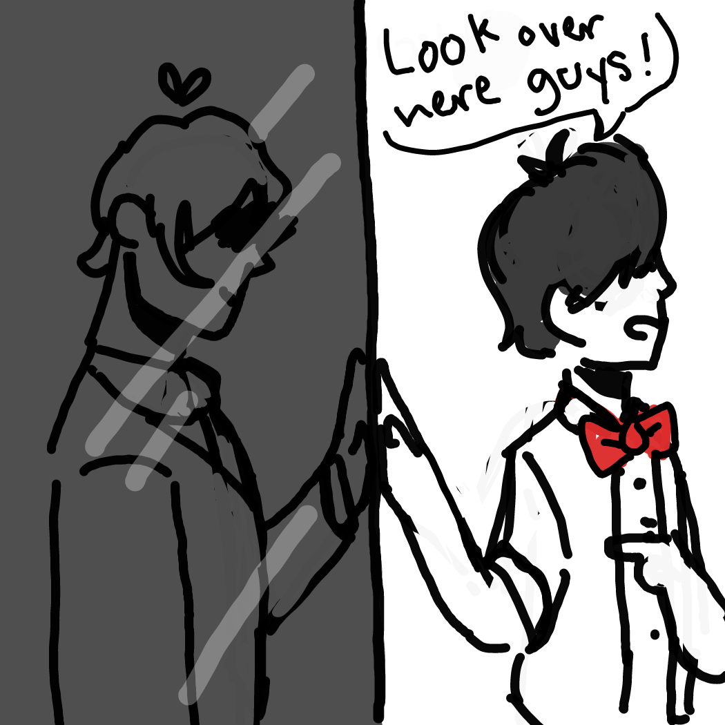  - Online Drawing Game Comic Strip Panel by Rednightlights