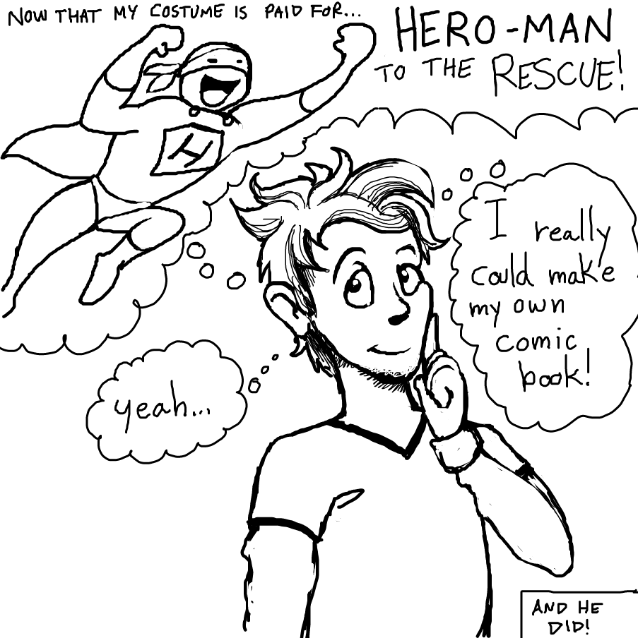  - Online Drawing Game Comic Strip Panel by TFD