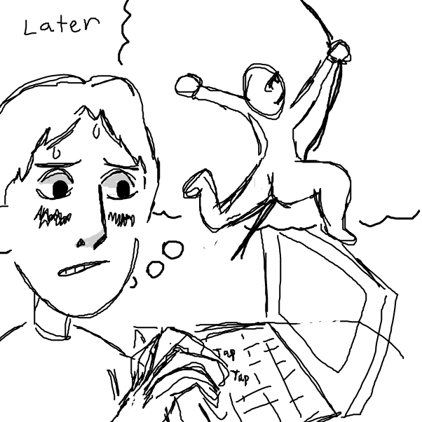 Drawing in for my slide by deadacc