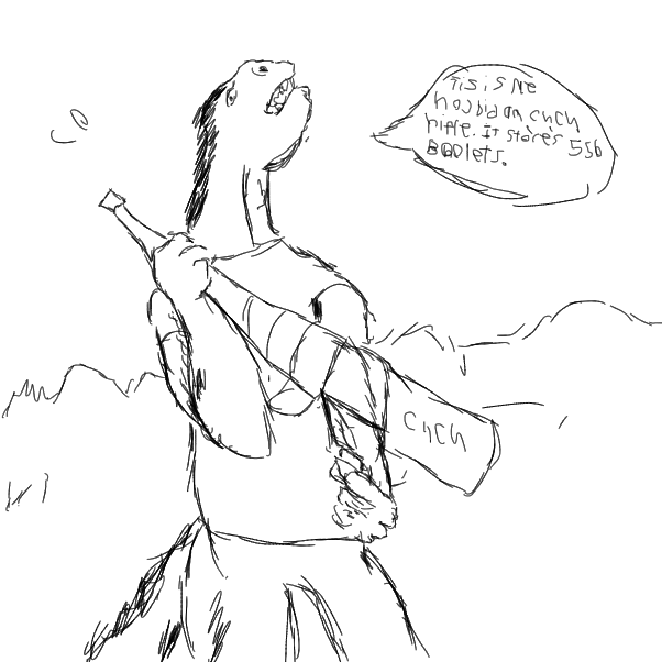 Drawing in me with da coo coo by YARF