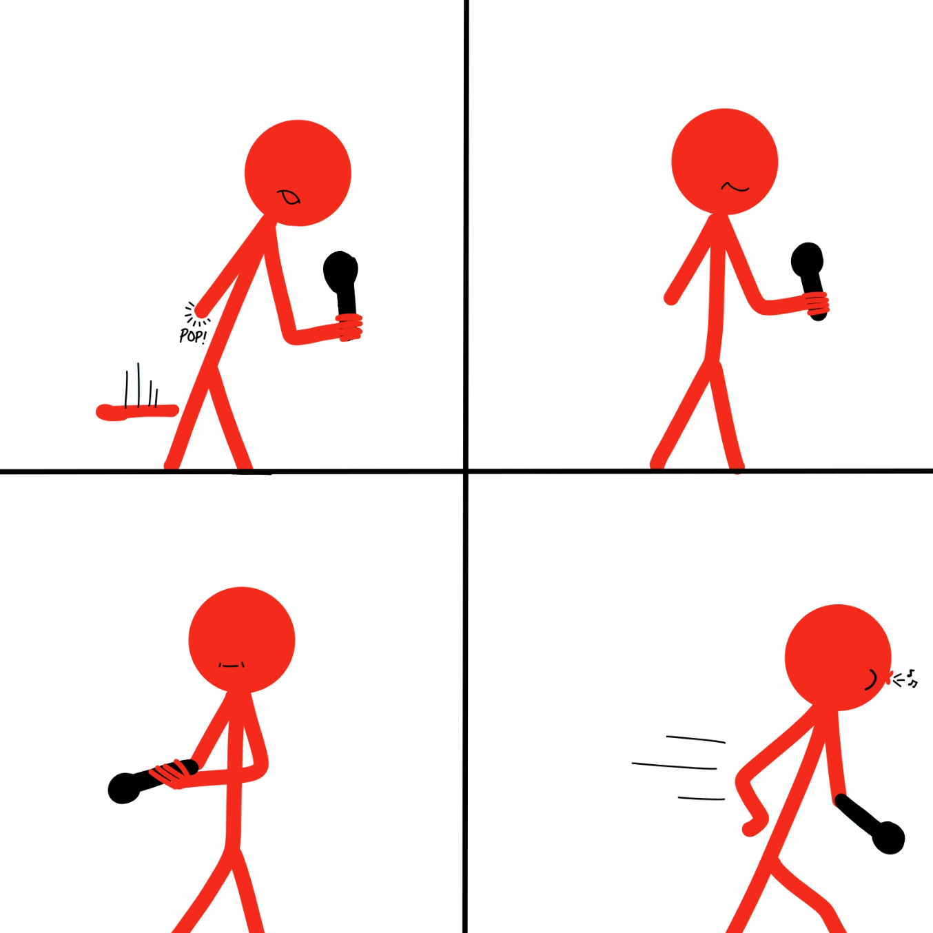  - Online Drawing Game Comic Strip Panel by Wizard Croissant