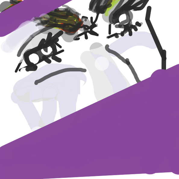 “Is this for real?. Am I seeing things right??  .couldnt be... are you watching this? Focus FOCUS!” - Online Drawing Game Comic Strip Panel by Peanut Butta Prince