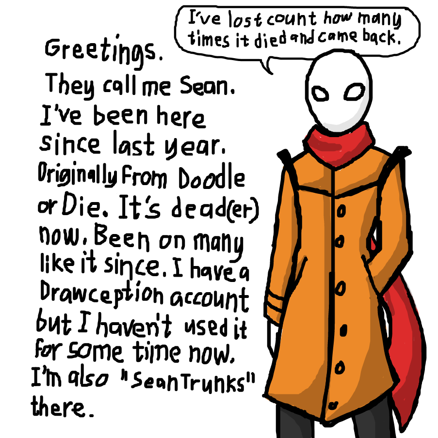  - Online Drawing Game Comic Strip Panel by SeanTrunks