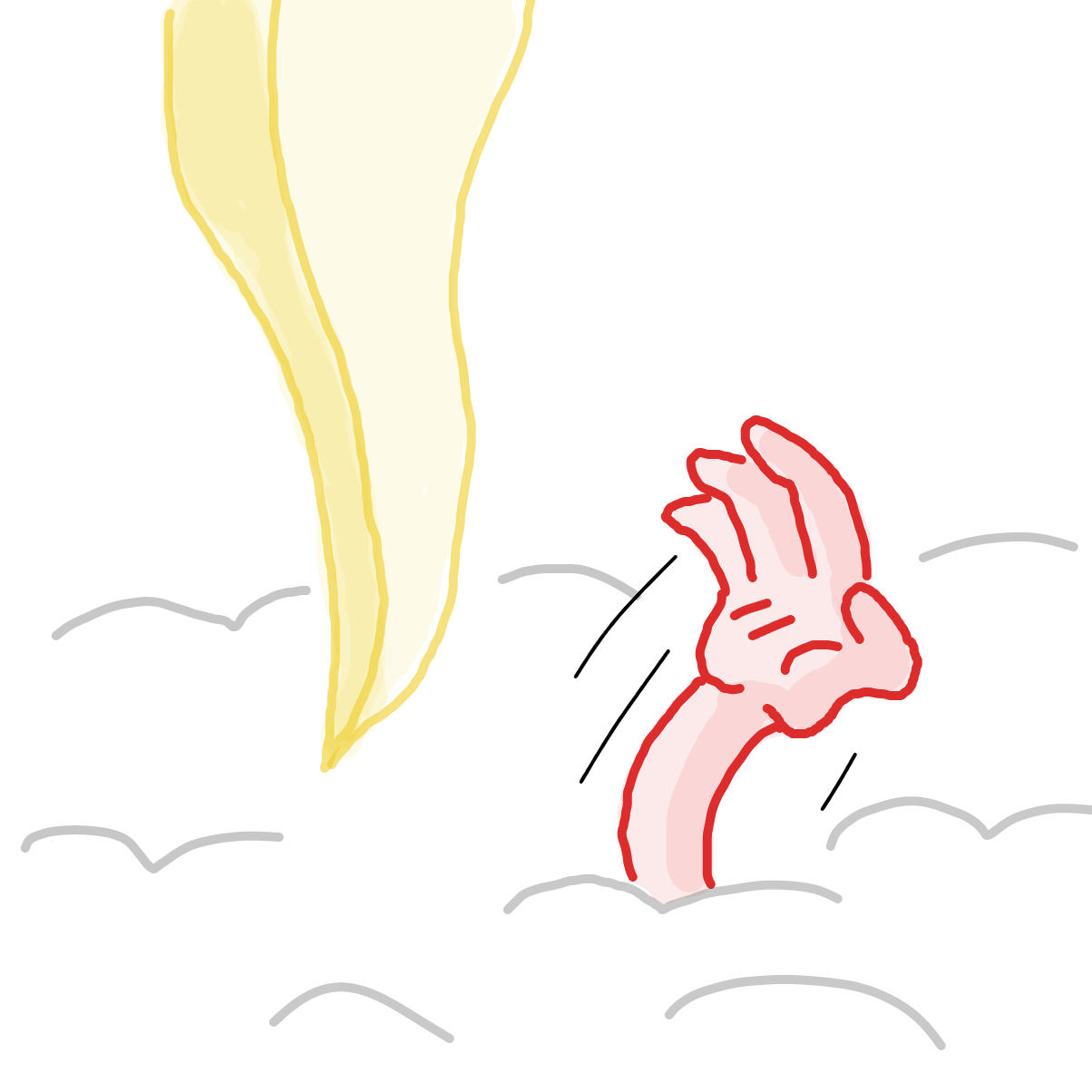 Drawing in And A Duality Of Spirit by Sabandija