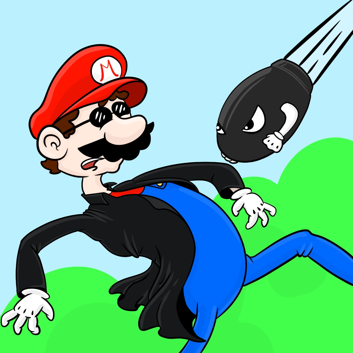  - Online Drawing Game Comic Strip Panel by Wizard Croissant