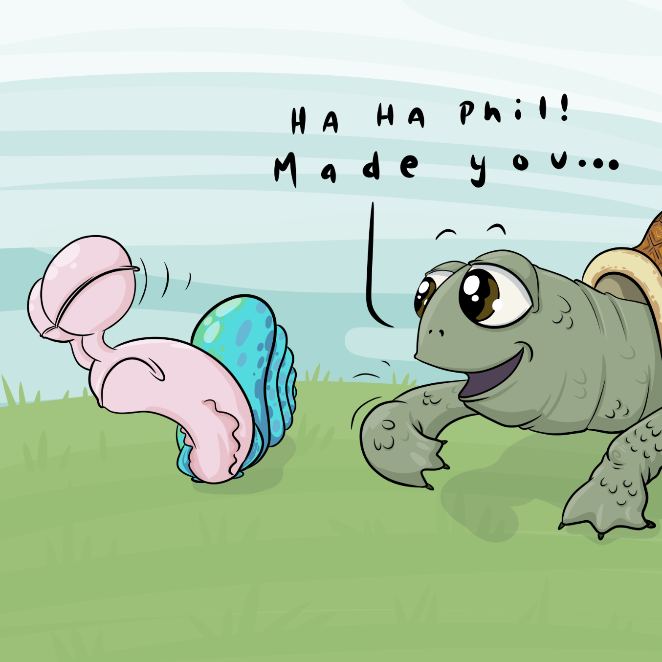  - Online Drawing Game Comic Strip Panel by Wizard Croissant