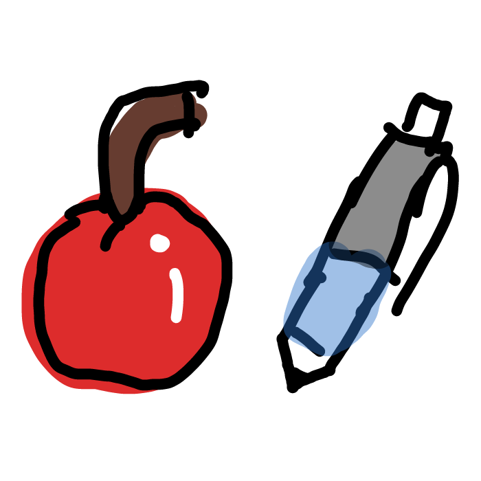Apple pen - Online Drawing Game Comic Strip Panel by pantsless dog