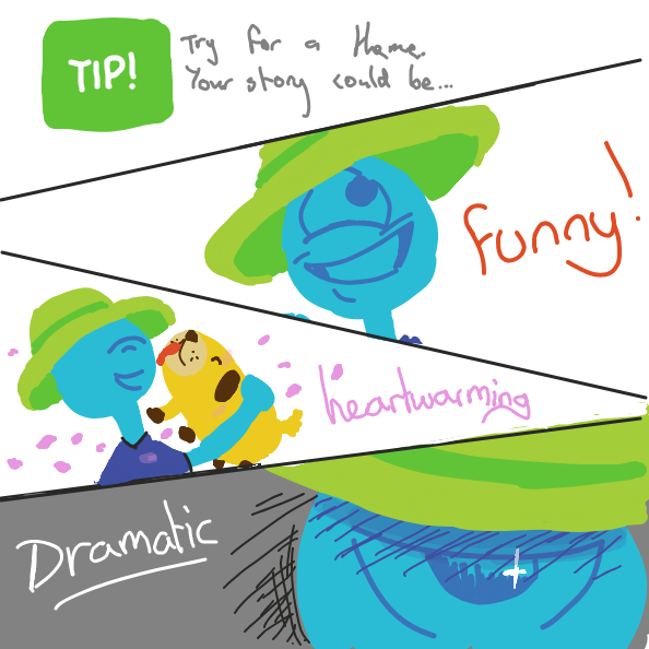 Drawing in 5 panels? what can i do? by Potatopeelerkind