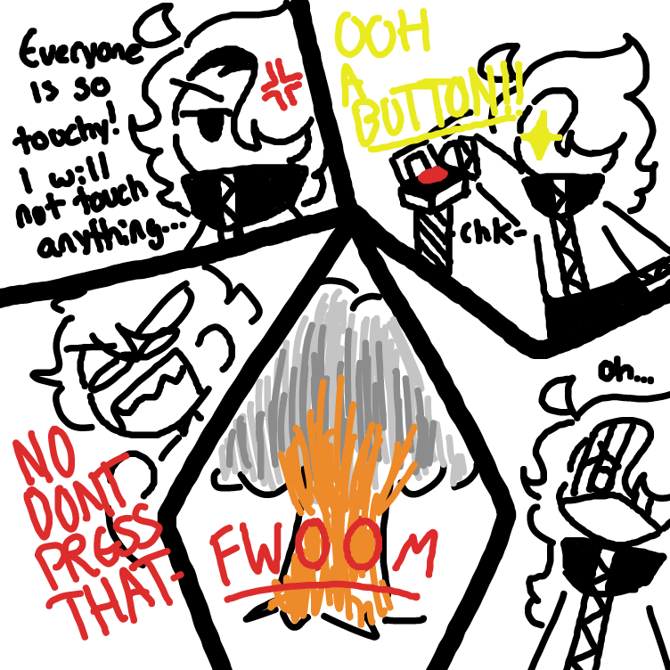 Drawing in Don’t you dare by Ristretto