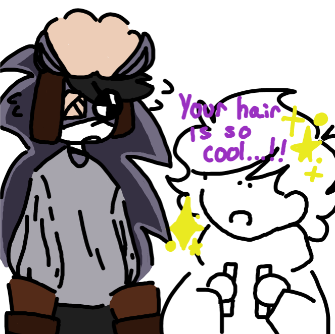 Drawing in Raccoon :0 by Ristretto