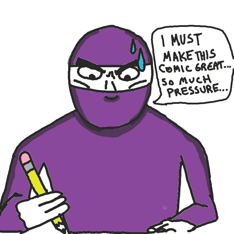 Ninjas draw comics...right? - Online Drawing Game Comic Strip Panel by Cupcake