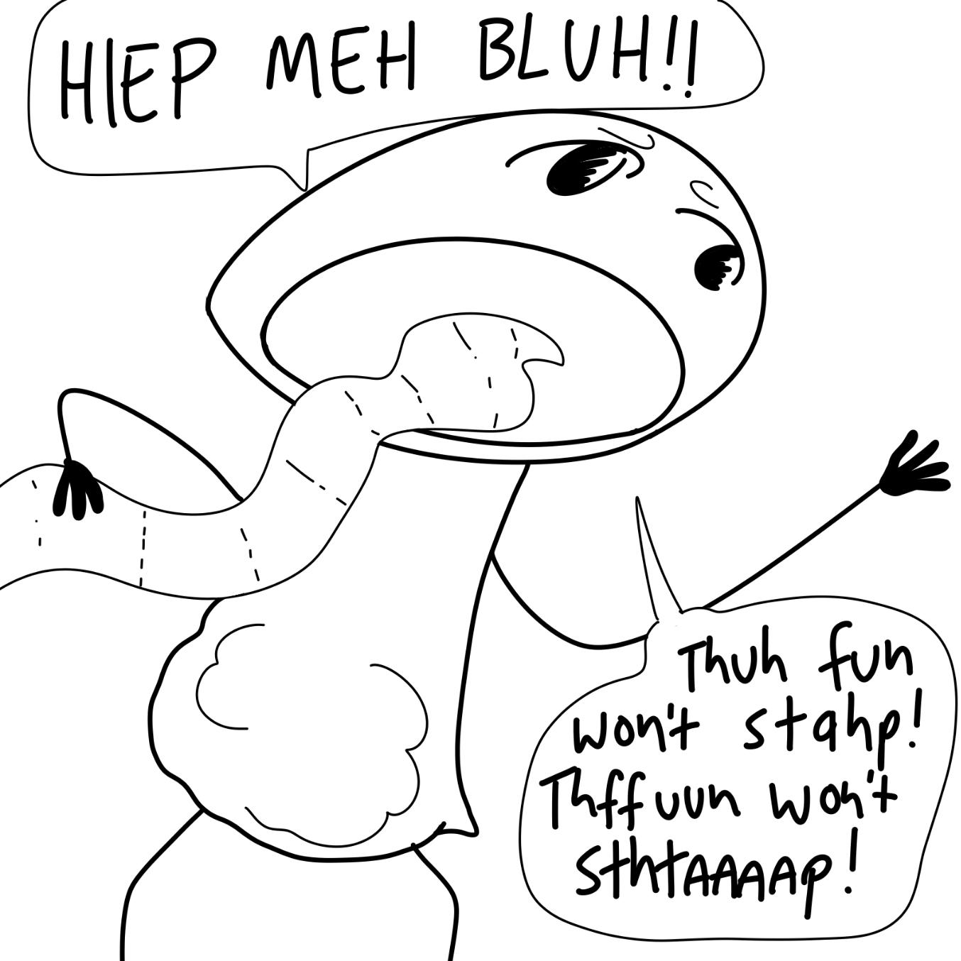  - Online Drawing Game Comic Strip Panel by Wizard Croissant