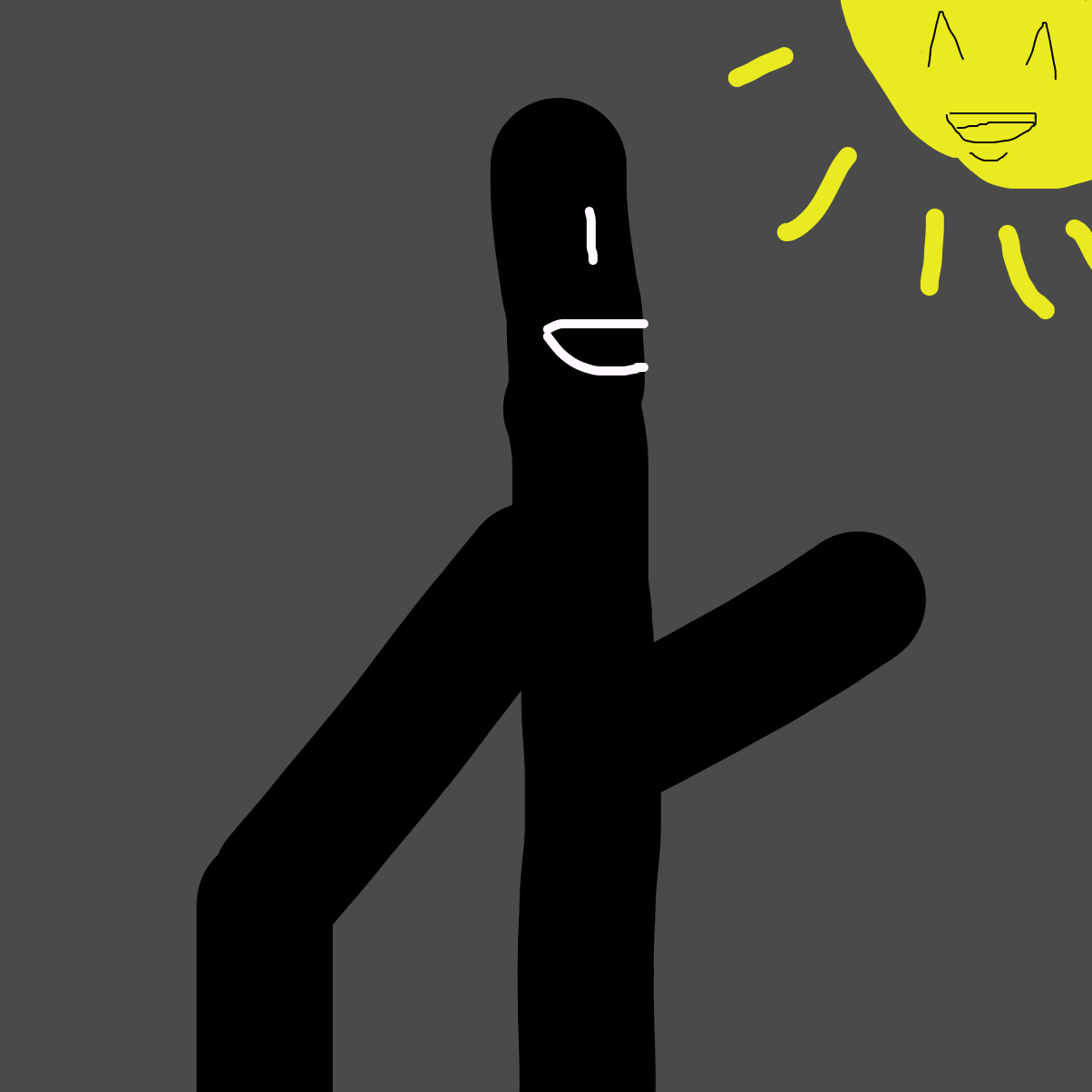 Drawing in Just Walking by Blatzz