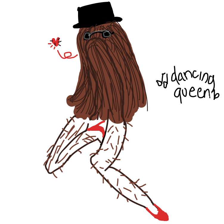 if the only issue you have with this is the leg hair please reevaluate ur entire life - Online Drawing Game Comic Strip Panel by pantsless dog