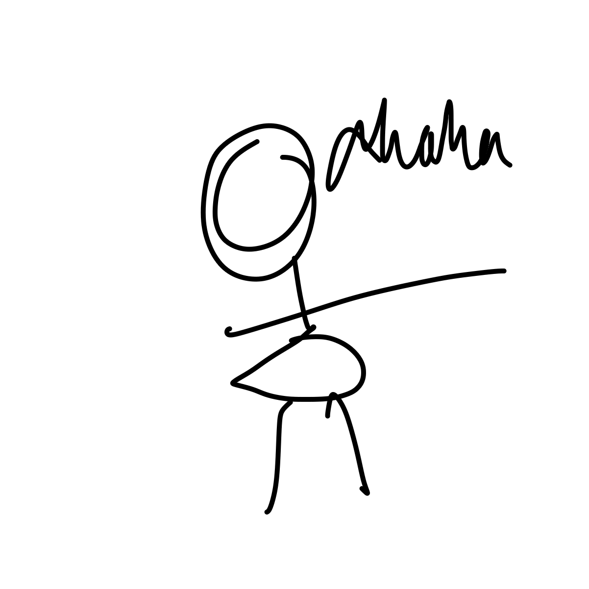 Ahaha - Online Drawing Game Comic Strip Panel by Gracias