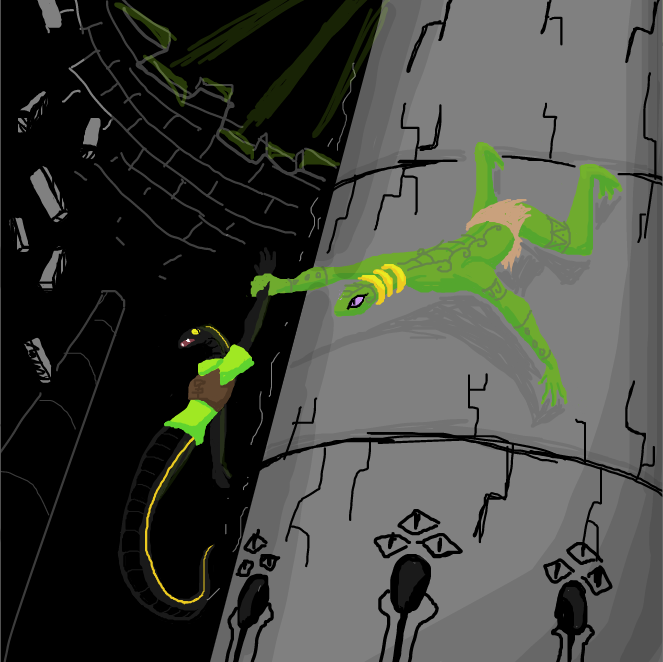  - Online Drawing Game Comic Strip Panel by SeanTrunks