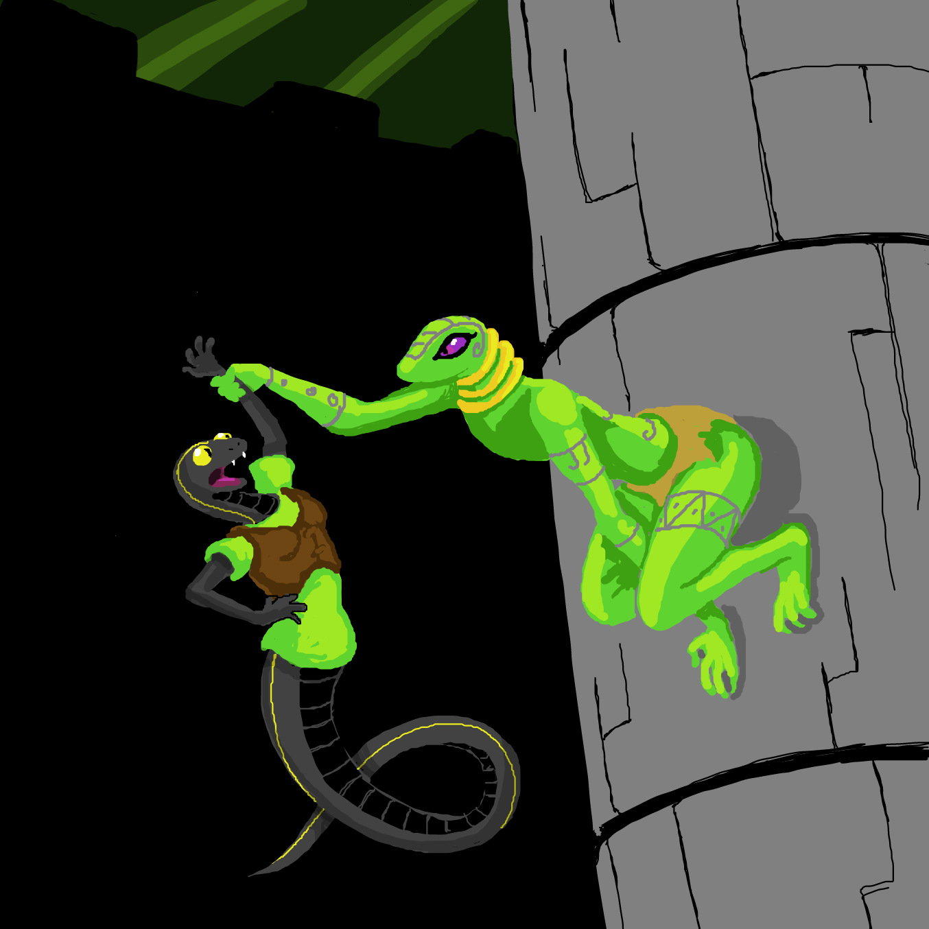  - Online Drawing Game Comic Strip Panel by TFD