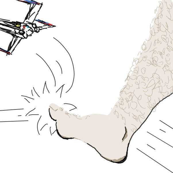 Drawing in Escape by nekoraptor