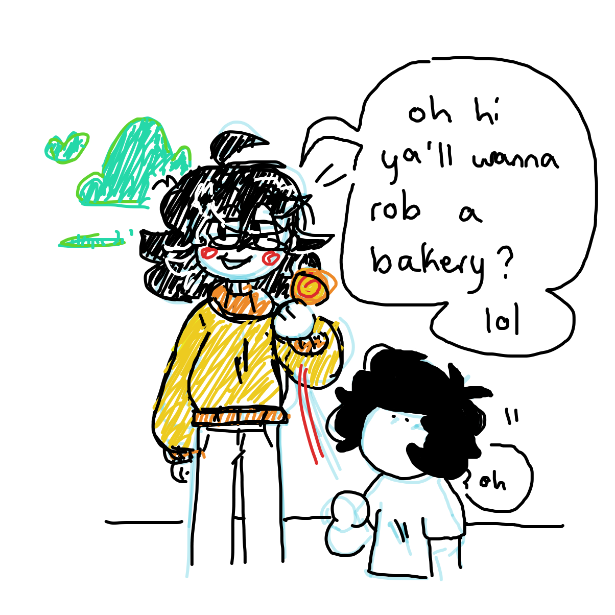 Drawing in ???? by CaptnCookiie