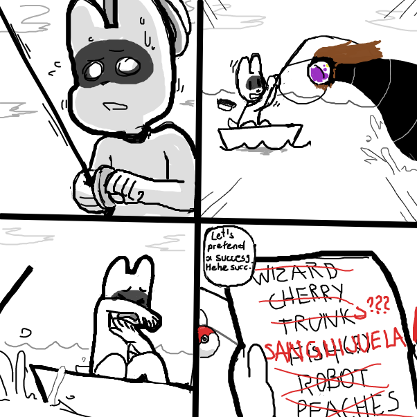  - Online Drawing Game Comic Strip Panel by Sluggishfella