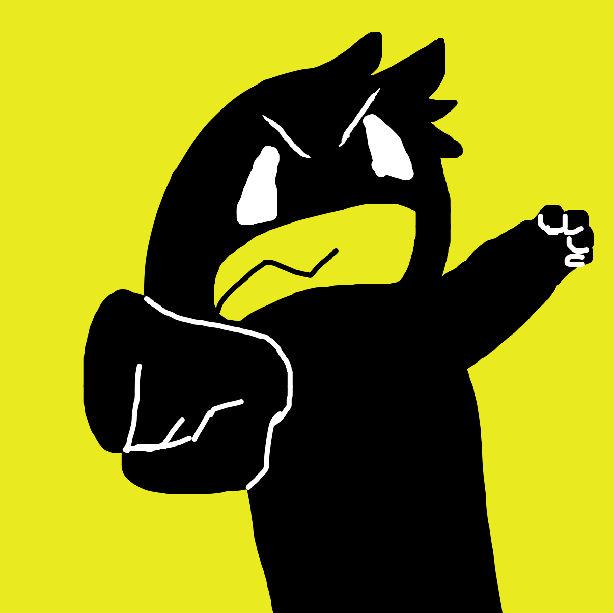 Drawing in Fight by Blatzz