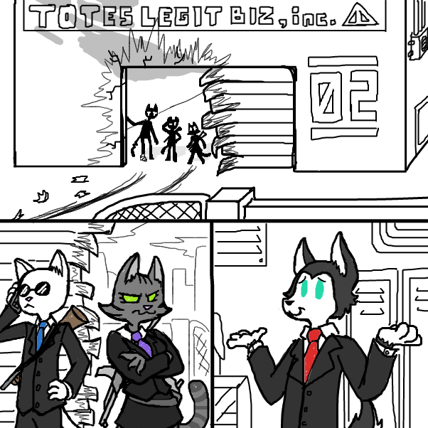  - Online Drawing Game Comic Strip Panel by SeanTrunks