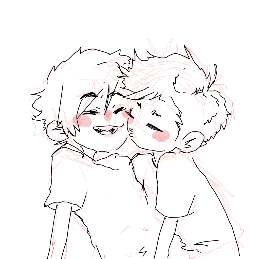 Drawing in My crush kissed me by dumbrump