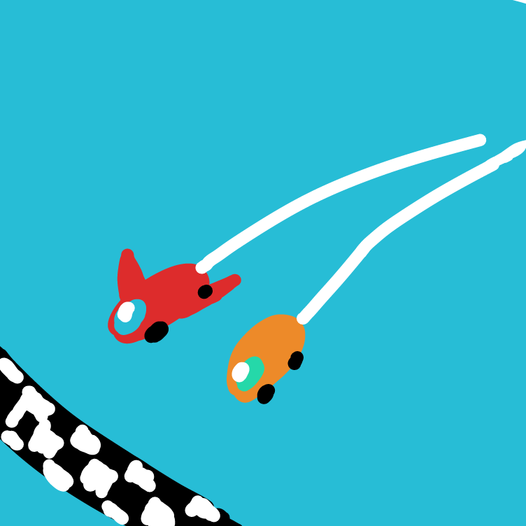 Drawing in Race Jam by ThaSilentArtist