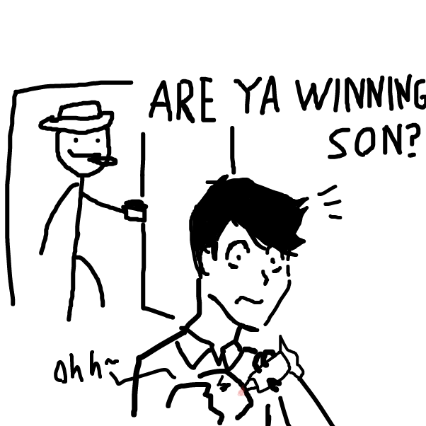 Drawing in Crusty Old Biscuit by Josef