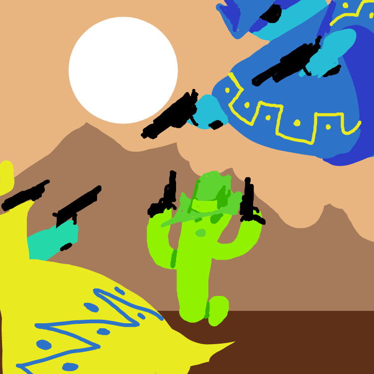  - Online Drawing Game Comic Strip Panel by ThaSilentArtist