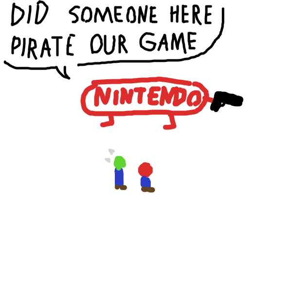 Drawing in don’t pirate mario party ds... by Josef