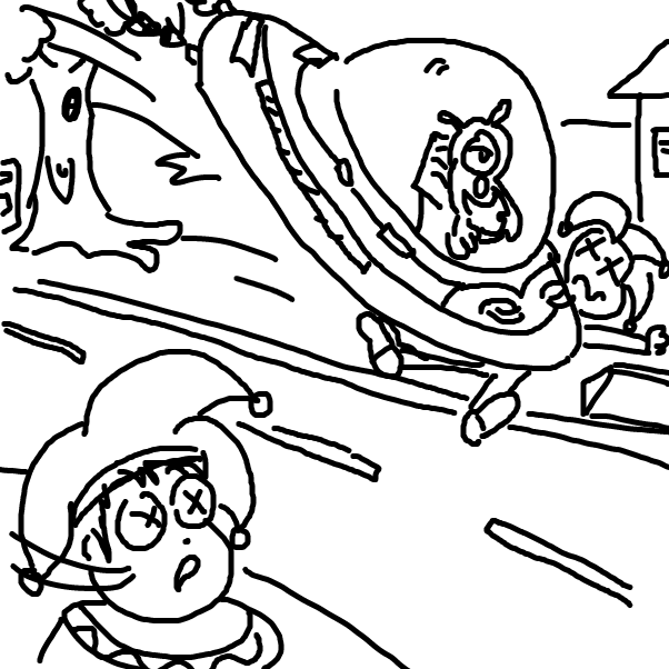  - Online Drawing Game Comic Strip Panel by rex