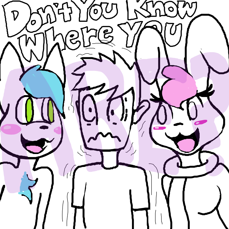 YOU IN THE FLUFFLE BABY! - Online Drawing Game Comic Strip Panel by TFD