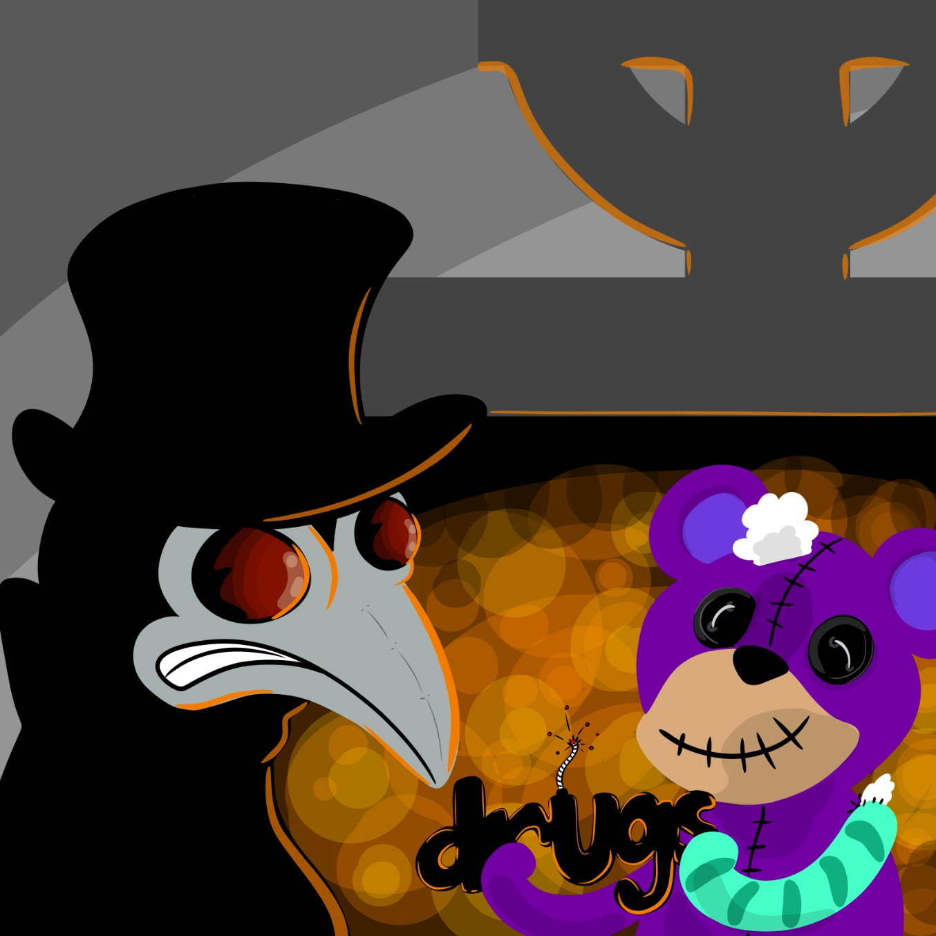  - Online Drawing Game Comic Strip Panel by Wizard Croissant