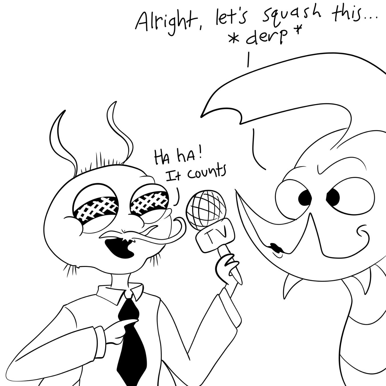  - Online Drawing Game Comic Strip Panel by Wizard Croissant