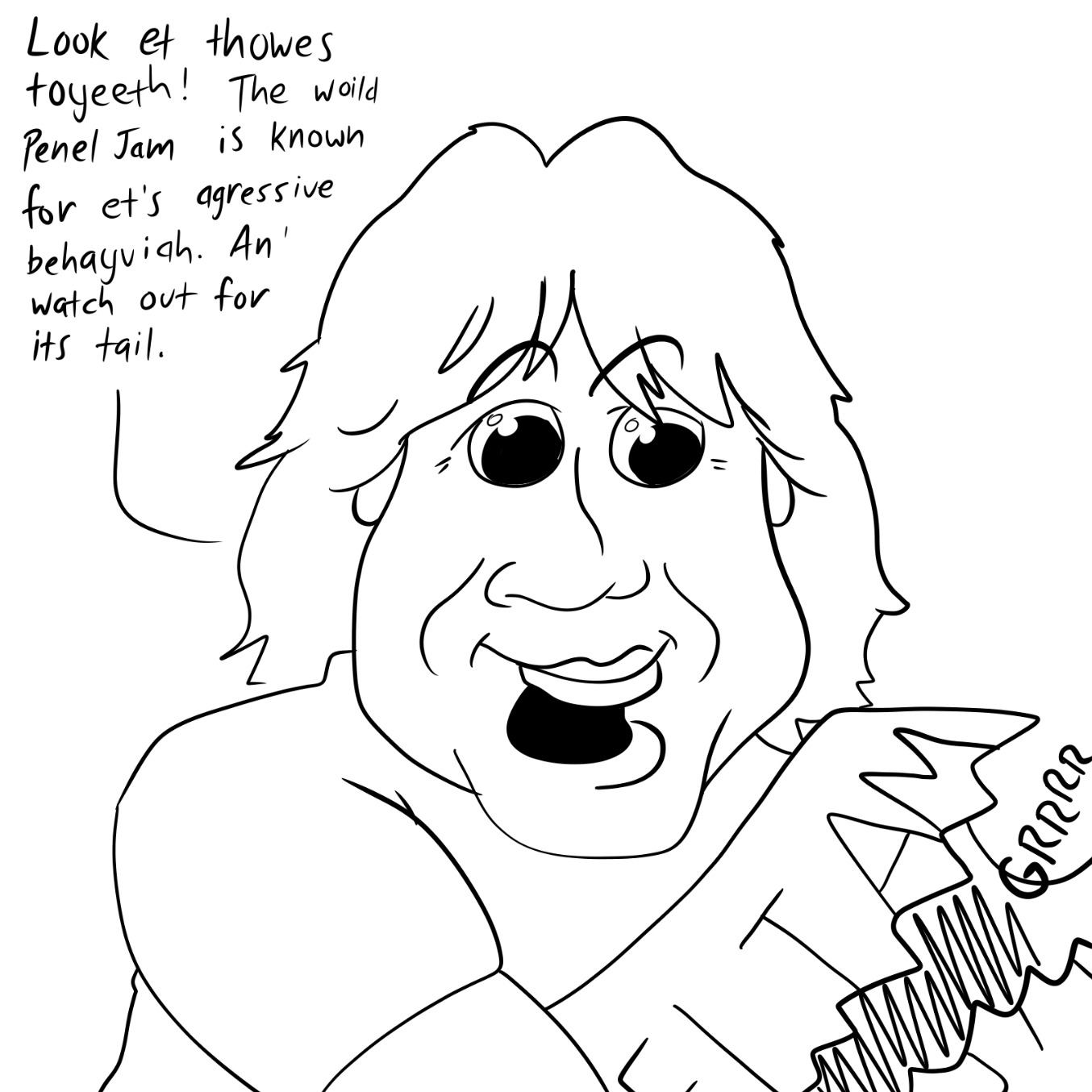  - Online Drawing Game Comic Strip Panel by Wizard Croissant