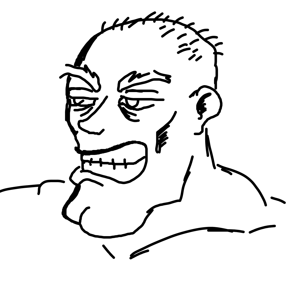 Drawing in Speed Face Drawing by Sabandija