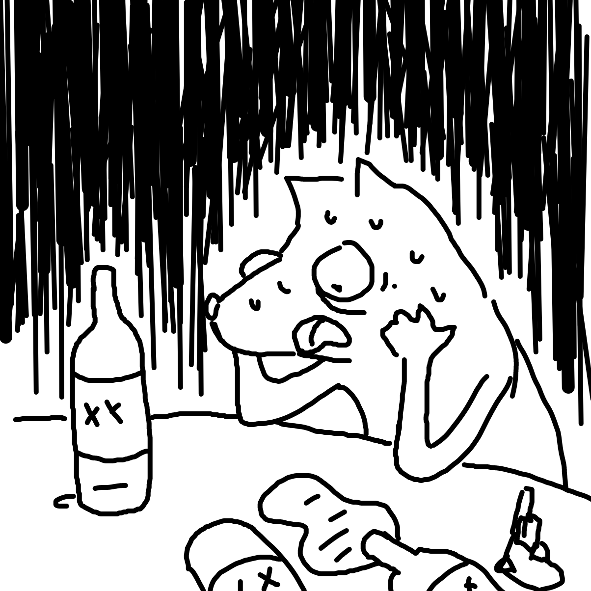  - Online Drawing Game Comic Strip Panel by Sabandija