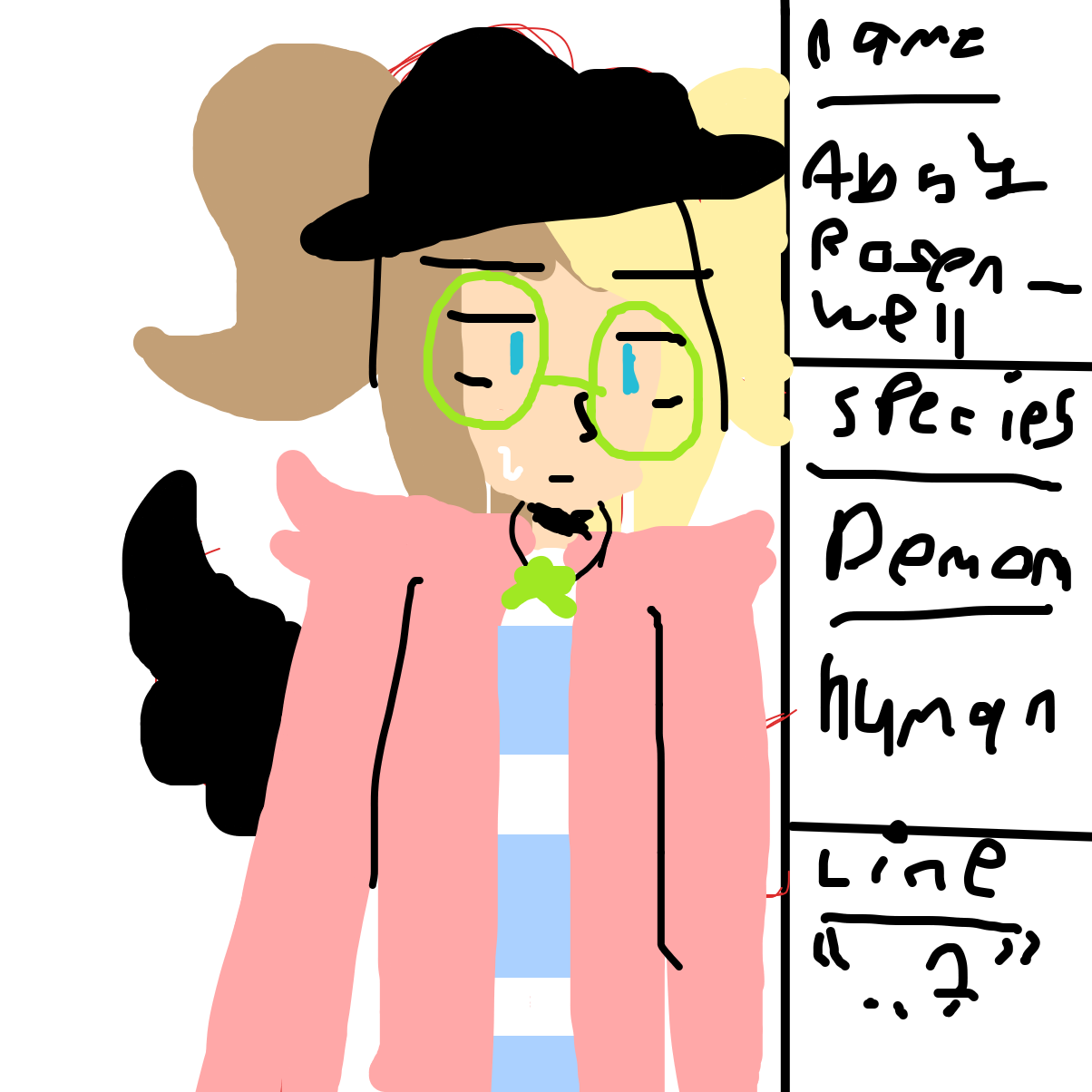 A - Online Drawing Game Comic Strip Panel by EmoWeeb_the_Simp