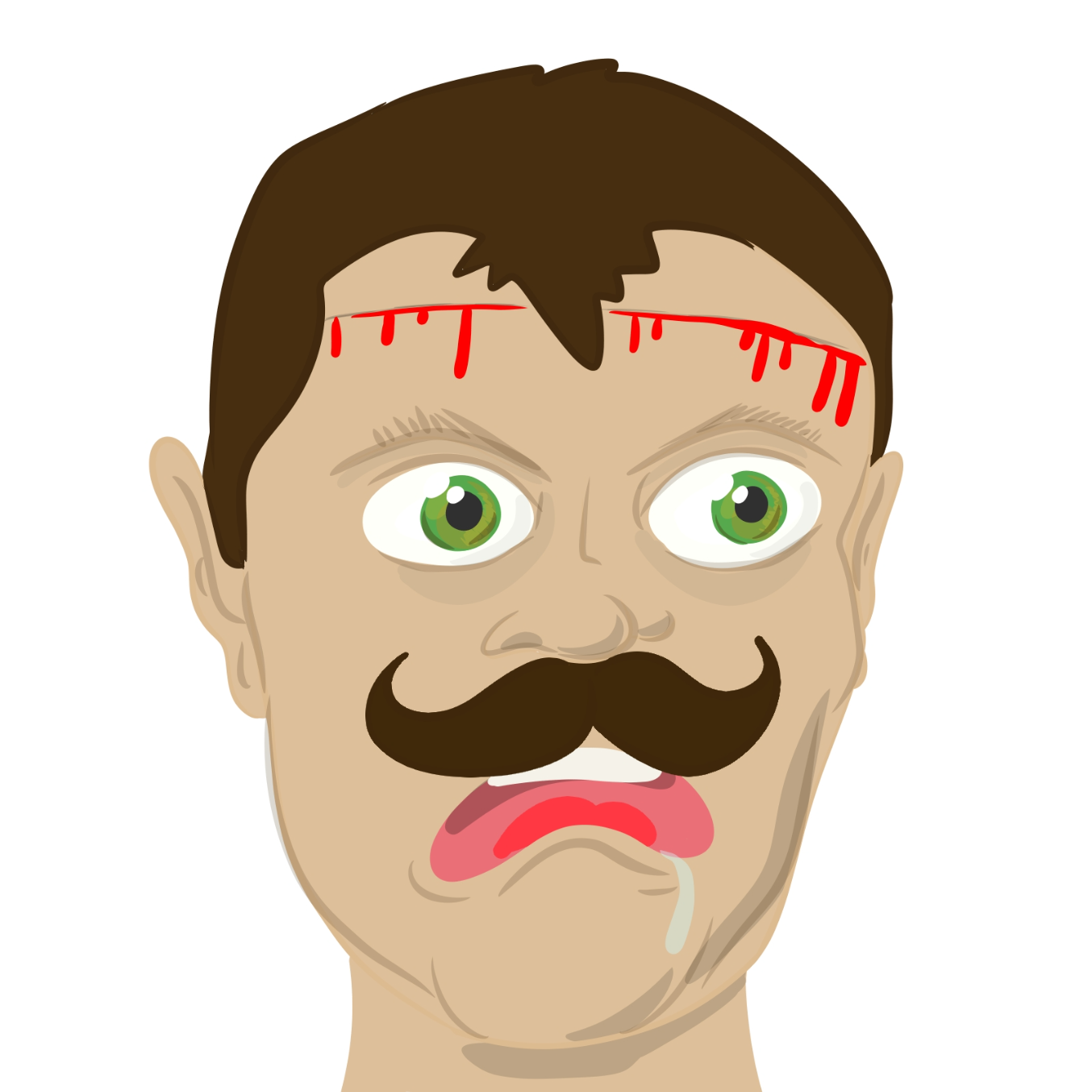 Drawing in Me Not Waffle Today Aren't by Wizard Croissant