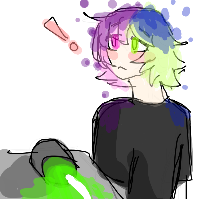 Drawing in Continue the Paint by MY~LEIGH