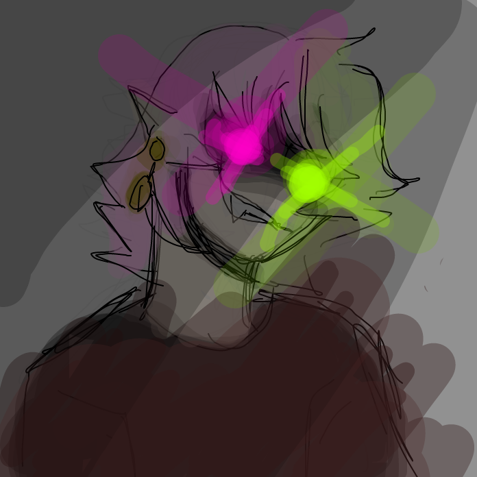 Drawing in What's your scary face? by MY~LEIGH