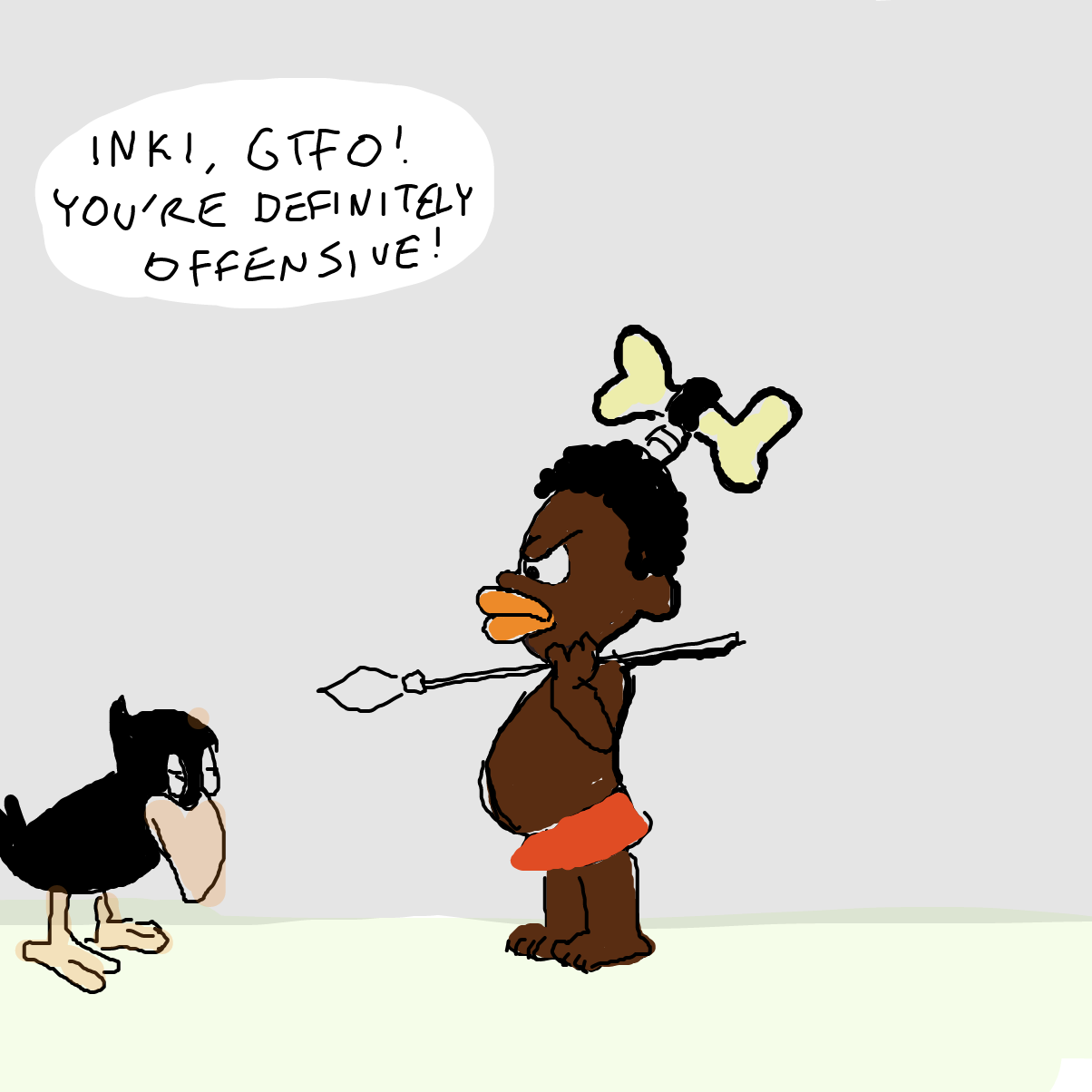  - Online Drawing Game Comic Strip Panel by Sabandija