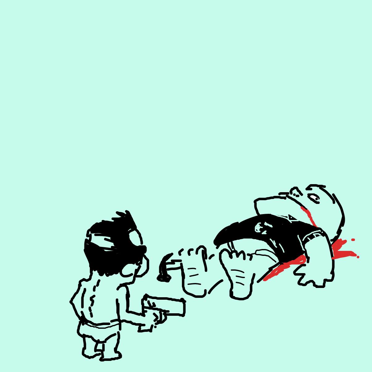  - Online Drawing Game Comic Strip Panel by Sabandija